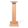 Gator GFW-ELITESPKSTMN-MPL Floor-Standing Studio Monitor Speaker Stand In Natural Maple Matte Finish