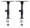 Gator GFWSPKSTMNDSKCMP Clamp-On Studio Monitor Stand With Adjustable Height