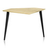 Gator GFW-ELITEDESKCRNR-MPL Elite Furniture Series Corner Desk Section In Natural Maple Matte Finish 