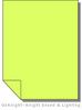 Lee Filters Lighting Gel Sheet 088 Lime Green 21" x 24"