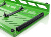 Gator GPB-XBAK-GR Green Extra Large Aluminum Pedal Board With Carry Bag