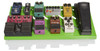 Gator GPB-BAK-GR Green Aluminum Pedal Board Large With Carry Bag