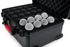 Gator GTSA-MIC30 TSA ATA Molded Case W/ Drops For (30) Mics