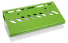 Gator GPB-LAK-GR Green Aluminum Pedal Board; Small W/ Carry Bag