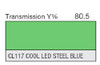 Lee Filters CL 117 Cool LED Steel Blue Lighting Gel Sheet 21" x 24"