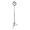 10-Inch LED Ring Light Stand with Phone Holder & Tripod Base