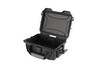 Black Waterproof Injection molded case, with interior dimensions of 7.4″ x 4.9″ x 3.1″. NO FOAM