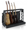 GATOR GTRSTD6 Compact Rack Style Six (6) Guitar Stand that Folds into Case