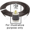 Strand Lighting S21 Power Unit Cable 4 ft with L21-20P GTL plug (71431)