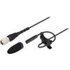 Audio-Technica BP898 Subminiature Cardioid Lavalier Microphone with Hirose cH-Style Connector & XLR/Power Module (Black) (BP898)