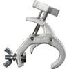 ADJ JR QUICK RIG CLAMP Quick Rig Hook-Style Clamp (Small, Silver) (JR QUICK RIG CLAMP)
