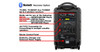 Galaxy Audio TV10-CT20HH00 Traveler 10 All-Inclusive Battery Powered Portable Wireless PA System