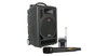 Galaxy Audio TV8-CT20HH00 Traveler 8 Portable Wireless PA System With 2 Handheld Mics