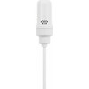 Shure UL4W/C-LM3-A UL4 UniPlex Cardioid Subminiature Lavalier Microphone for Bodypack Transmitter (White, 3-Pin LEMO) (UL4W/C-LM3-A)