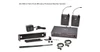 Galaxy Audio AS-950-2* Affordable Twin Pack In-Ear Monitoring System