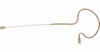 Galaxy Audio ESM4-OBG-4ATCH Beige Omni-Directional Ear Microphone With Audio-Technica Gen 2 Cables