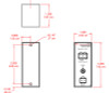 RDL TX-1A Balanced to Unbalanced Transformer (Adjustable) (TX-1A )