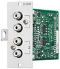 TOA D-001R Dual Unbalanced Line Input Module With DSP (D-001R)