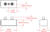 DL ACB-2 Dual RCA Jack Box (ACB-2 )