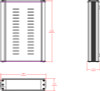 RDL UC-1R Tabletop RACK-UP Enclosure for Modules and Accessories (UC-1R)