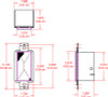 RDL D-SP1A 2 Watt Decora-Style 8 Ohm Loudspeaker (DSP1A)