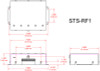 RDL STS-RF1 Shielded Chassis for STICK-ON Module (STS-RF1)