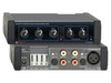 RDL EZ-MXA20 20 W Stereo Audio Mixer-Amplifier with EQ - 8 Ω, with Power Supply