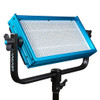 DRACO BROADCAST Pro Series LED500 Bi-Color LED 2 Light Kit with Gold Mount Battery Plates and Light Stands