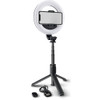 Mackie MRING-6 Battery-Powered Ring Light Kit with Convertible Selfie Stick (6") (MRING-6)