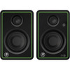Mackie CR3-XBT Creative Reference Series 3" Multimedia Monitors with Bluetooth (Pair, Green) (CR3-XBT)