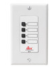 DBX DBXZC7V Seven Wall Mounted Mic Page Assignment Controller