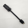 PlugsPlus 20A Female L5-20 Twist to 15A Male Straight Blade (AD2313/5366)