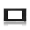 Leviton TS007-C0E Color Change Kit, Sapphire Touch, Faceplate, Black (TS007-C0E)