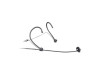 Avlex MU-101P 10mm Cardioid Condenser Headset Microphone 