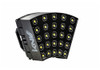 German Light Products KNV Arc 25x 30W White LED Pixels w/ 16 RGB LEDs, 45 Degree Curve (7780A)