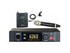 Avlex ACT-5802/ACT-58HT Half-Rack Dual-Channel 5.8 GHz Receiver With One Handheld Microphone & Bodypack Transmitter With Lapel Microphone