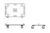 JBL VTX-S25-VT Vertical Transporter For VTX S25 Enclosures