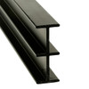 The Light Source M140CYC-E-B Curtain Track 20' Black Anodized