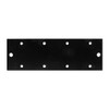 The Light Source M140-TH-DOUBLE-MB-5.732 Black Finish Spacer Plate For Double Track Hangers Or Gridlocks 5.732"