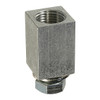 The Light Source MP.5B.5M Pipe To Bolt Adapter For 1/2 Pipe Mill Finish