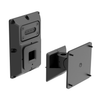 Atlas Sound AS-U-B 4/5" AS Series Universal Surface Mount Bracket (Black) (AS-U-B)