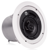 Atlas Sound FAP42TEN EN54-24 Certified 4" Coaxial In-Ceiling Speaker with 16-Watt 70/100V Transformer and Ported Enclosure - White (FAP42TEN)