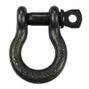 The Light Source SHACKLE 1/4 1/4" Screw Pin Shackle 1/2 Ton, Black (SHACKLE 1/4)