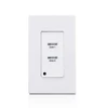 Leviton Low Voltage Pushbutton Station, 2 Button-On/Off, 1 Gang, White