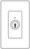 ILC LSKS-WH-MNC LightSync Key Switch - White - Maintained Non-Capture (LSKS-WH-MNC)