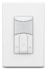 ILC ILC-SWX-131-D-WH Wall Switch Sensor - Dual Tech and Photocell - Partial Auto On - Line Voltage - 0-10V Dimming - White (ILC-SWX-131-D-WH)