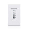 Leviton ZMDSW-5W 5 Button, Push Button, Digital, Light Switch for EZ-MAX Plus Relay Panels (ZMDSW-5W)
