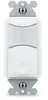 ILC ILC-SWX-123-WH-HE Wall Switch Sensor, Dual Tech, Manual On, Line Voltage, White, Humid Environment (ILC-SWX-123-WH-HE)
