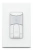 ILC ILC-SWX-121-D-RD Wall Switch Sensor, Dual Tech, Partial Auto On, Line Voltage, 0-10V Dimming, Red (ILC-SWX-121-D-RD)