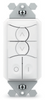 ILC ILC-SWX-854-B-BK Remote Dimming Switch (On/Off, Raise/Lower), Battery Powered Wireless, Black (ILC-SWX-854-B-BK)